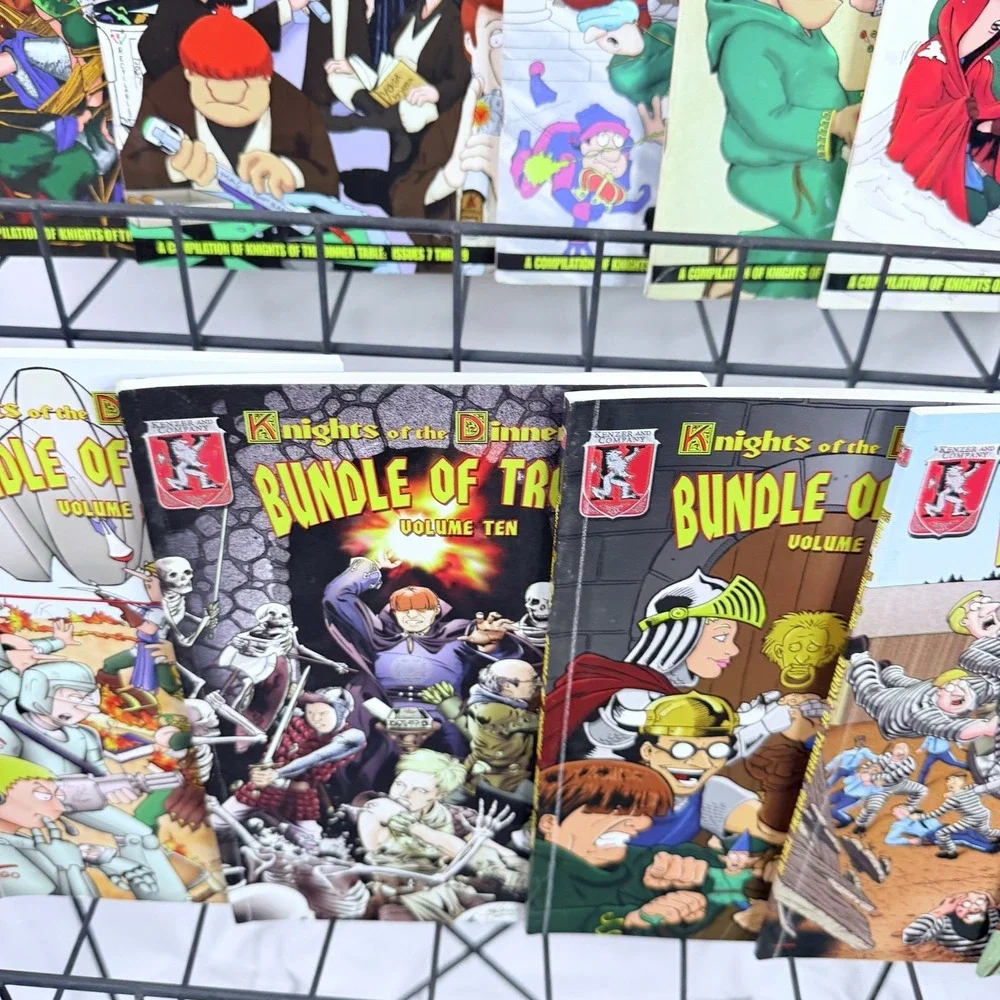 Knights Of The Dinner Table Bundle of Trouble Volume 1-13 lot Kenzer And Company